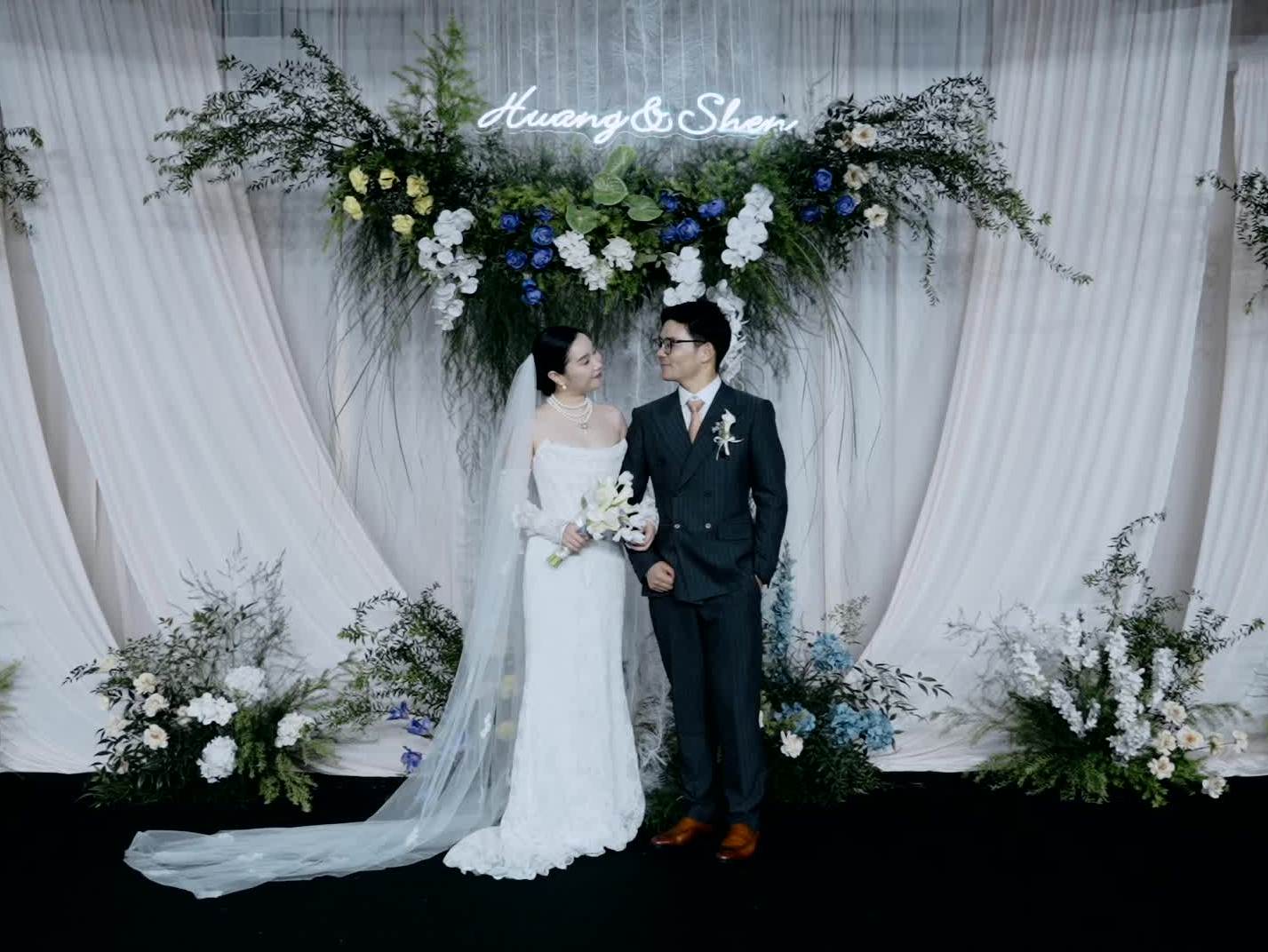 森系轻胶片礼堂场布人像预告