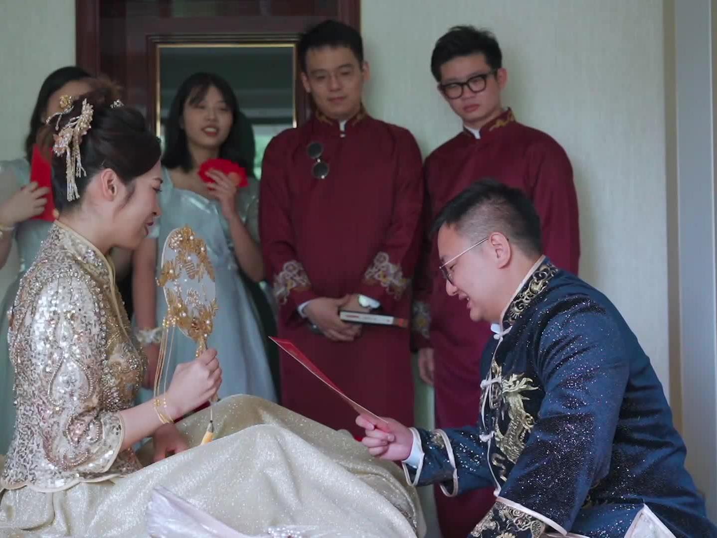 婚礼跟拍|接亲现场