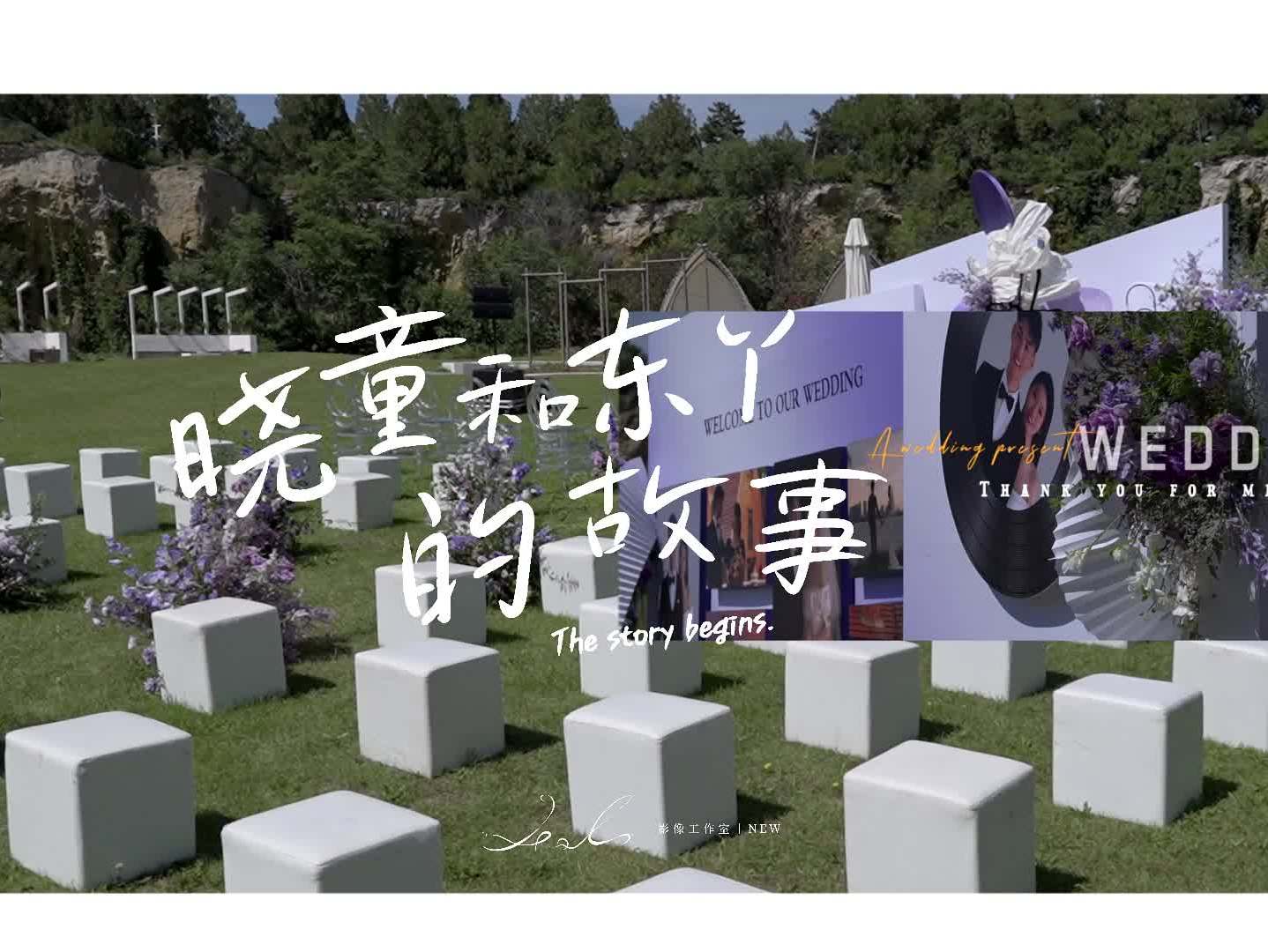 草坪婚礼视频