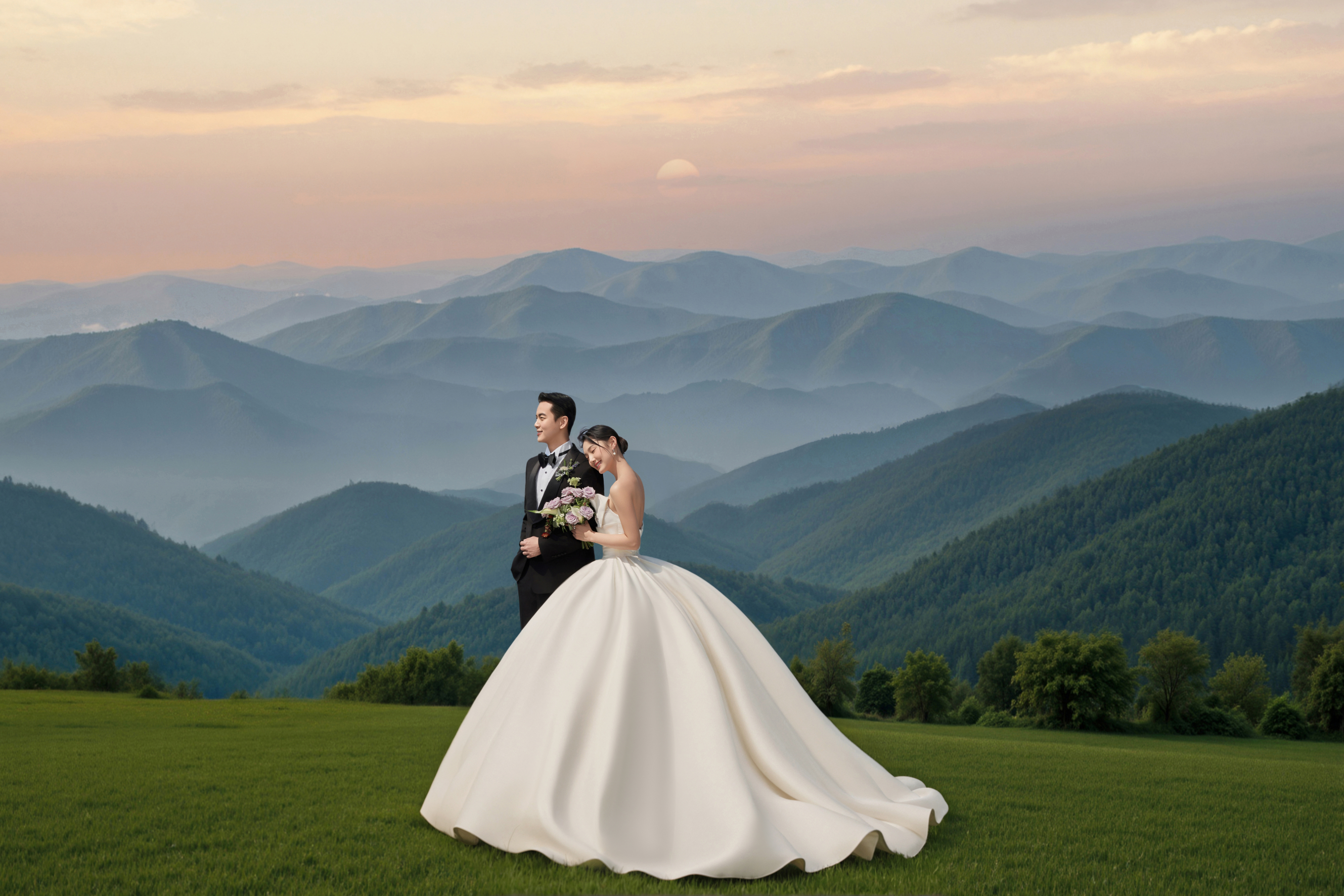 山顶婚礼