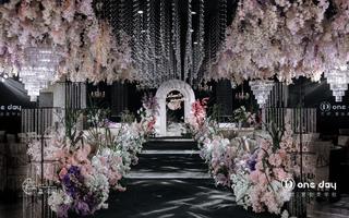 ONEDAY-韩系淡粉色水晶婚礼