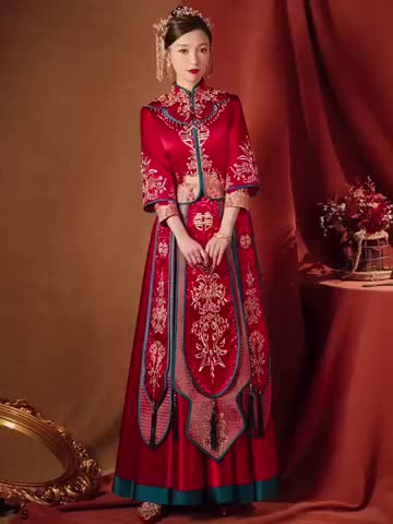 【唯美婚纱】中式秀禾服