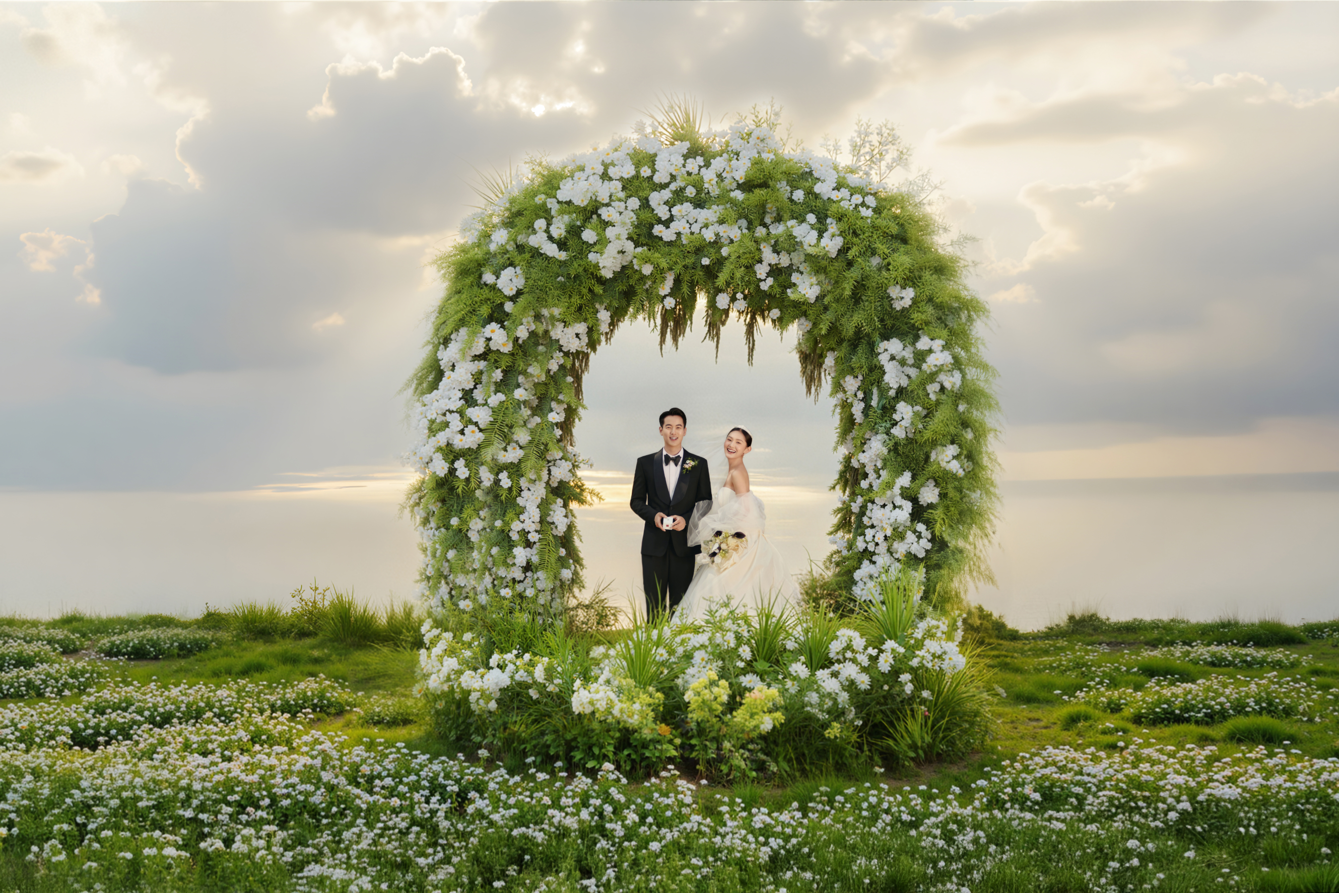 云海拱门婚礼