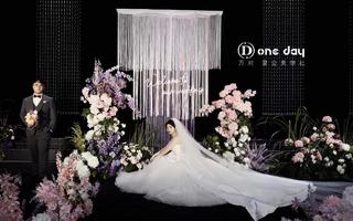 ONEDAY-小众粉紫色水晶婚礼