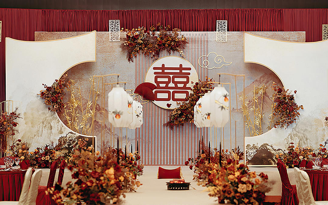 【爱的意赐缘份】室内新中式婚礼8800