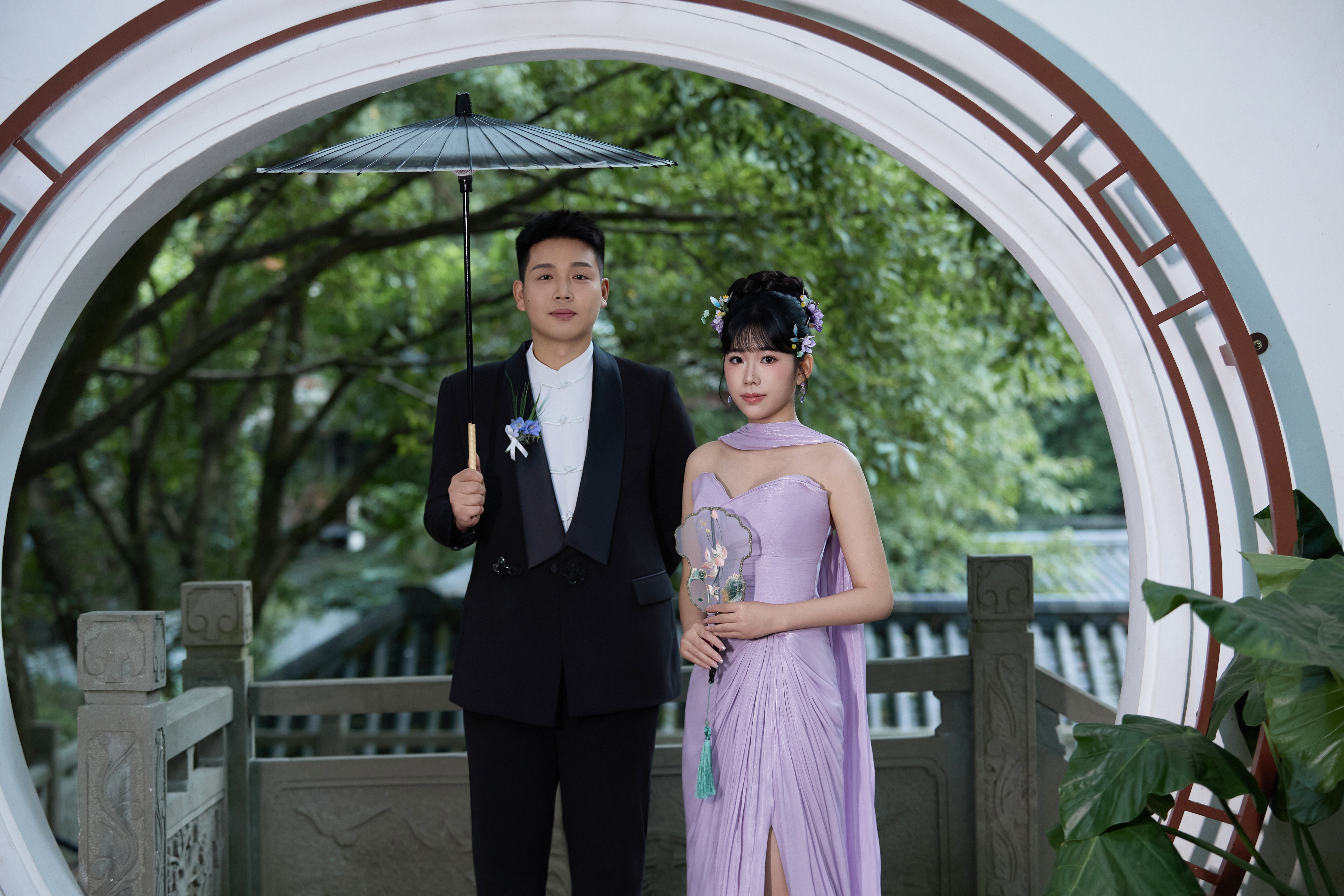 园林系列客片欣赏！重庆婚纱照推荐商家