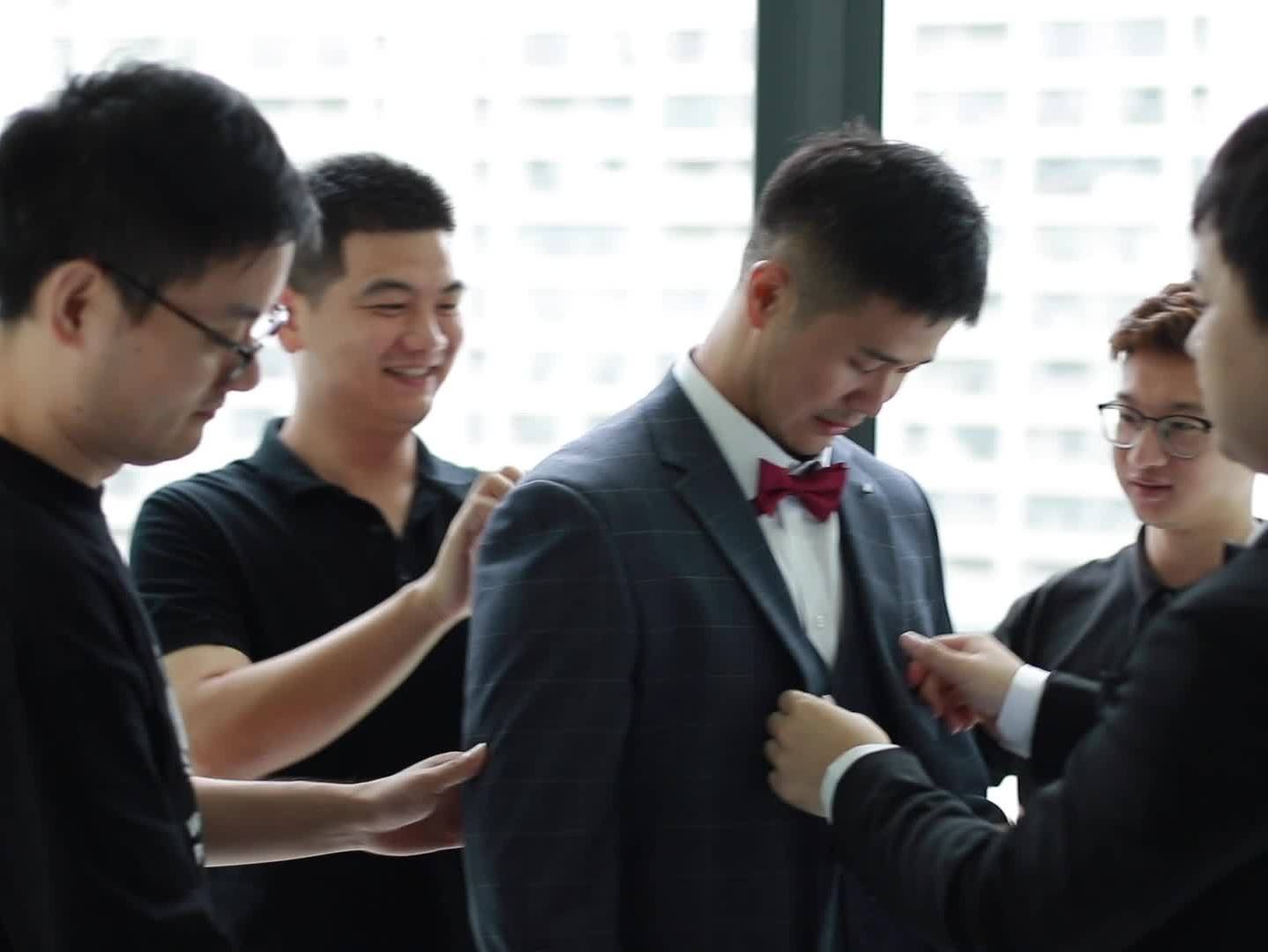 南京冰山映像工作室婚礼摄像单机位男方样片