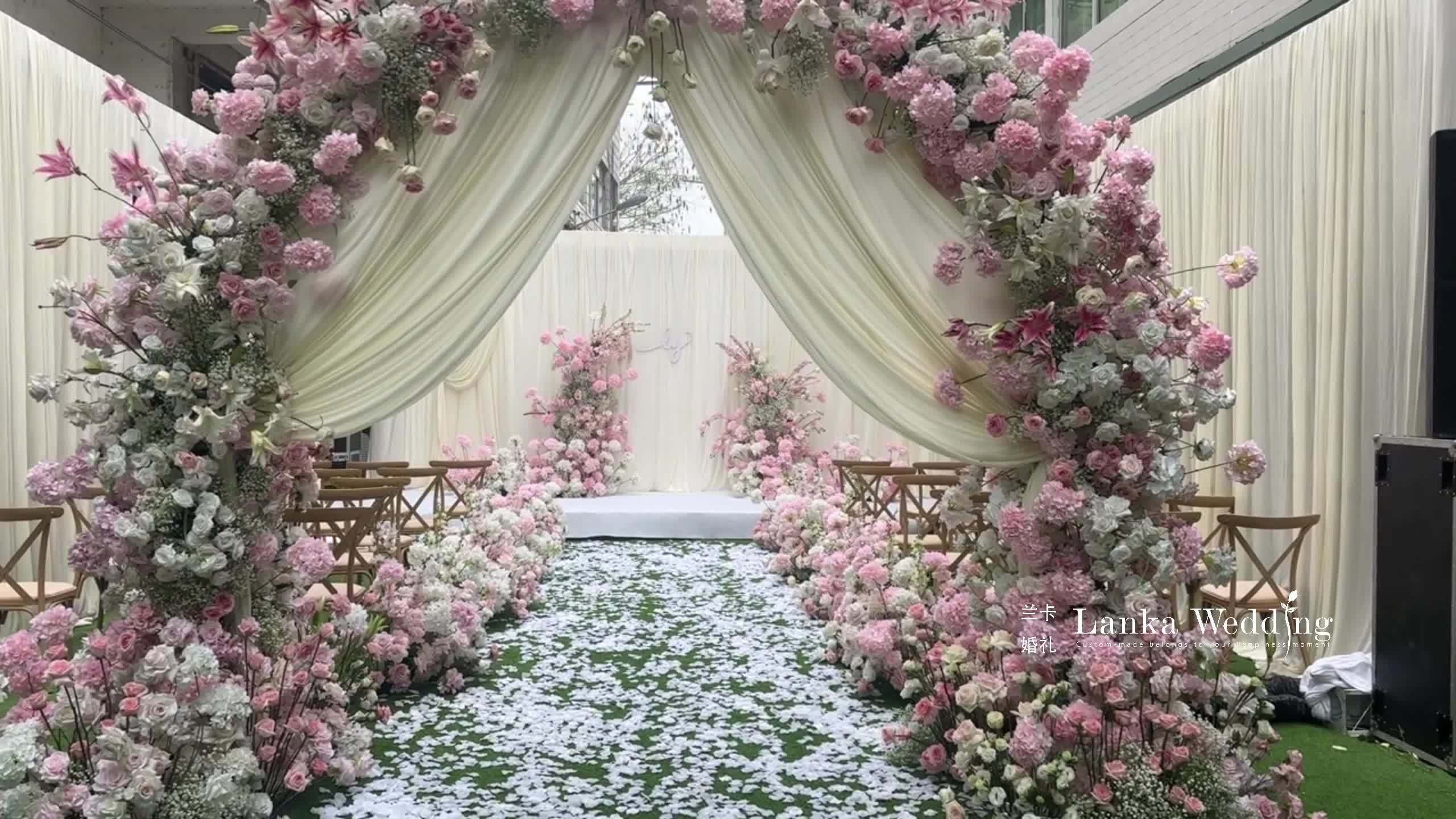 [ 蘭卡婚禮宴會設(shè)計]白桃少女*優(yōu)雅來襲