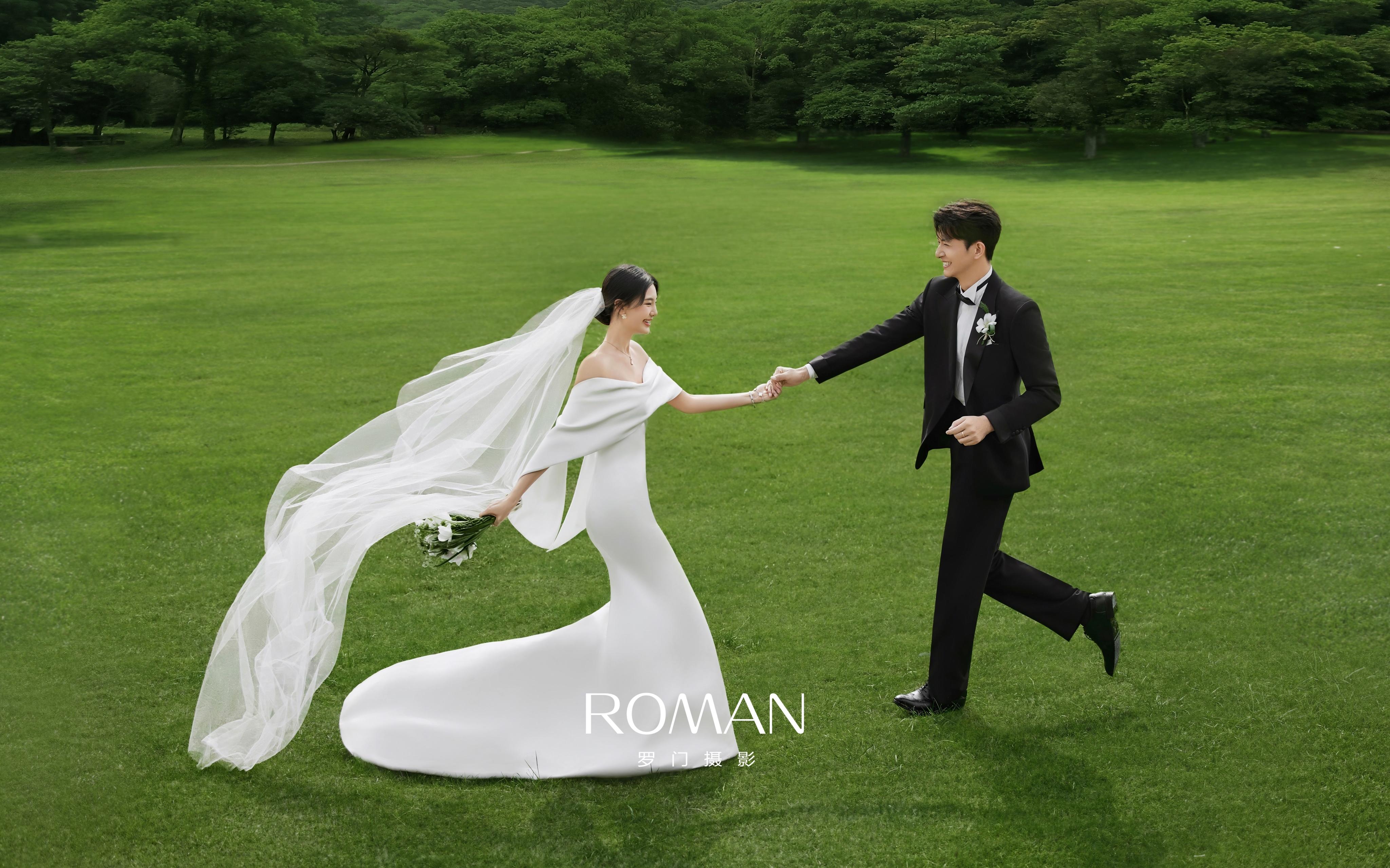 草坪婚紗照
