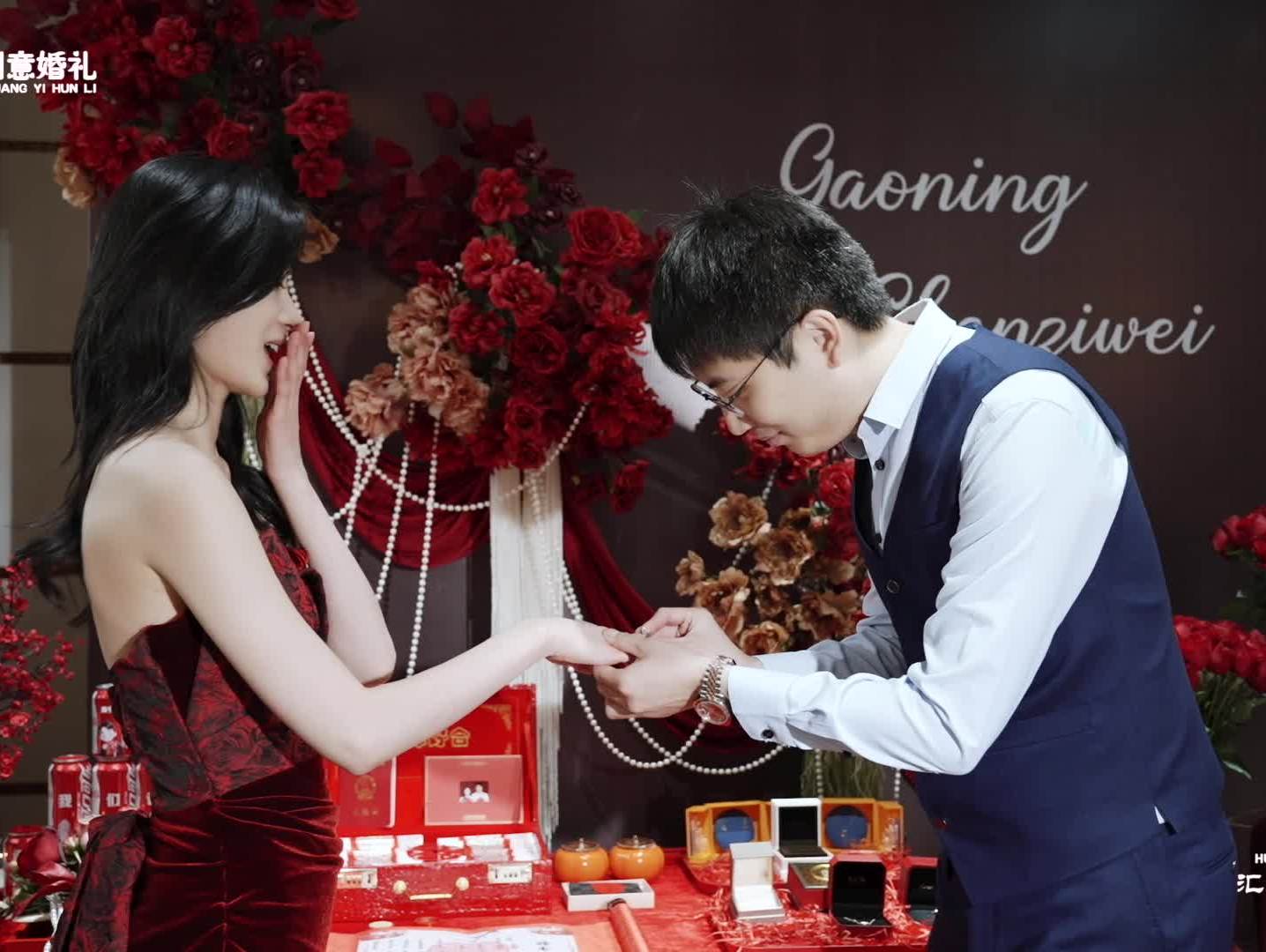 潍坊安丘 跟拍丨轻松愉悦的订婚婚礼摄像