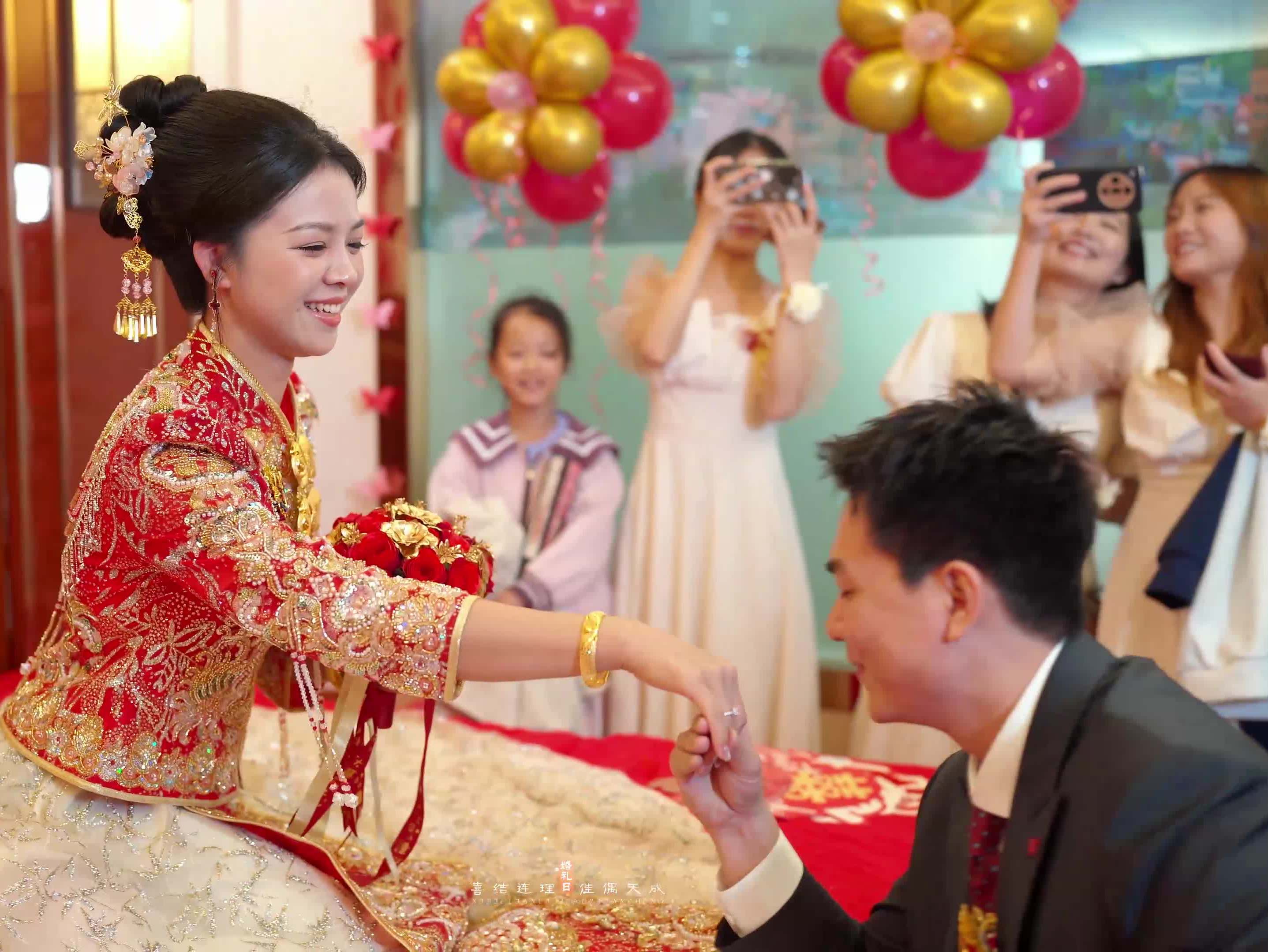 广东-贵港婚礼跟拍定格幸福瞬间...