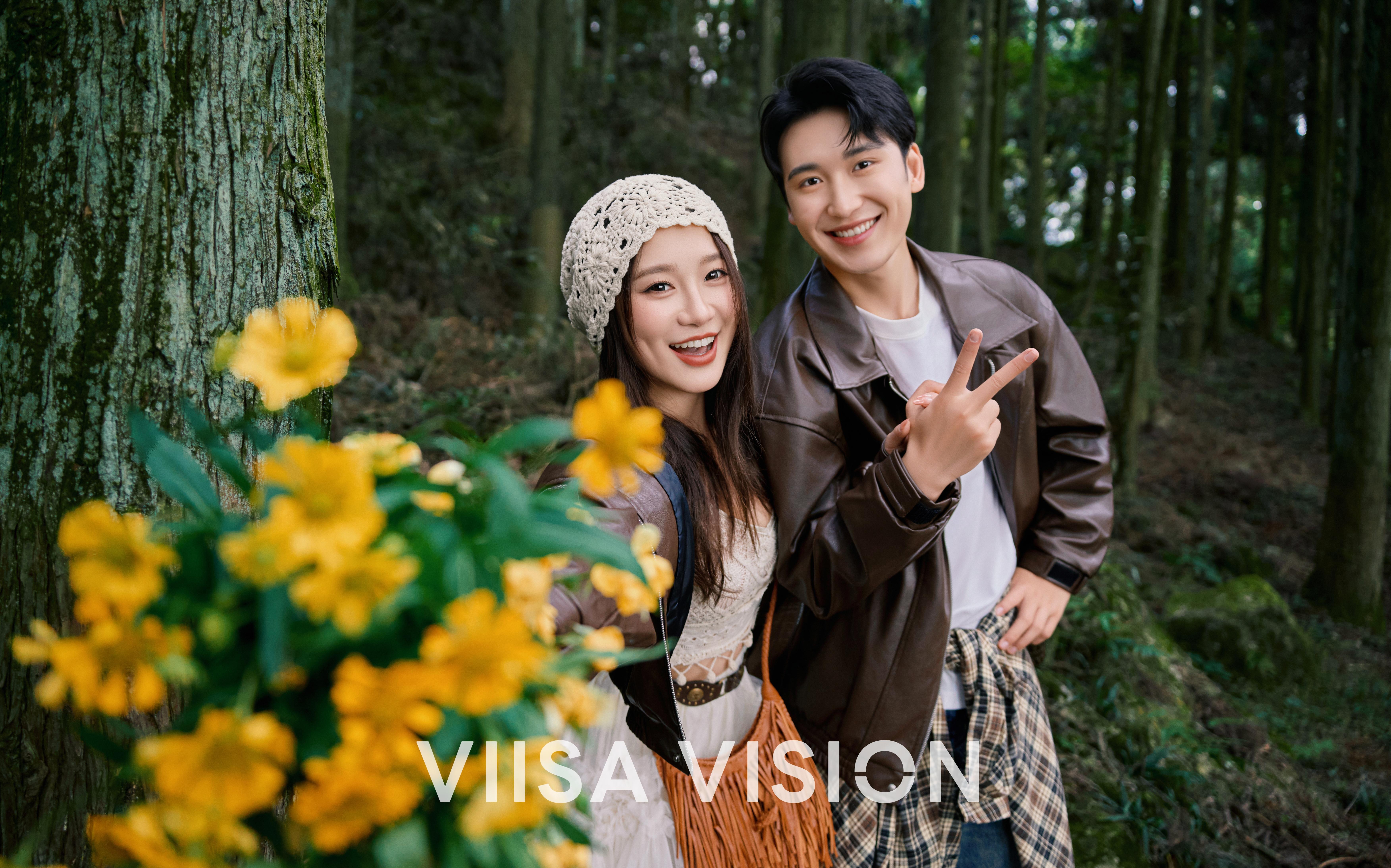 把婚纱照拍成公路电影也太酷了吧！