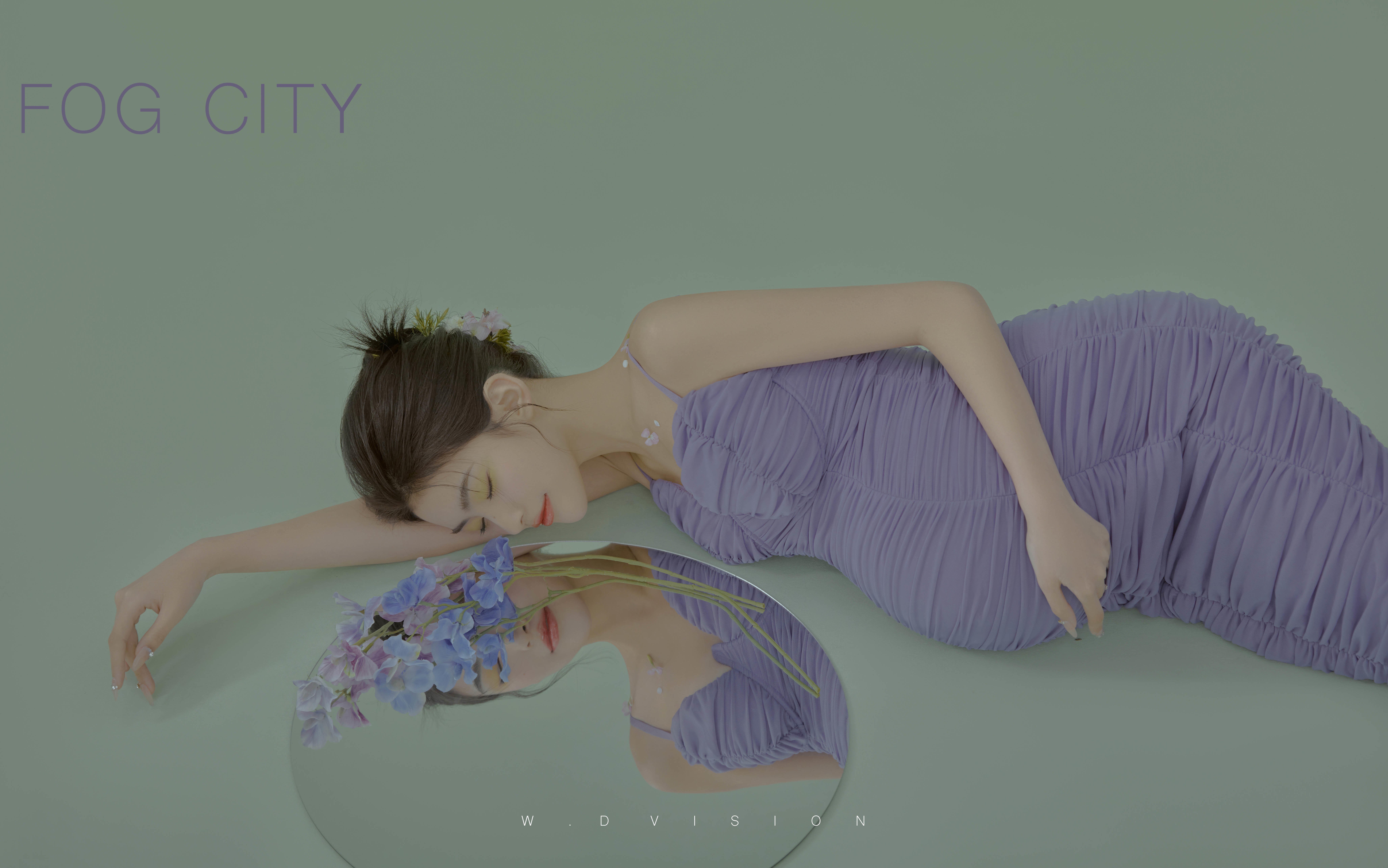 缪斯系列孕照 · 紫罗兰