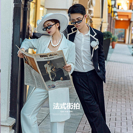 流年印记定制摄影《刘先生&关女士》法式赫本